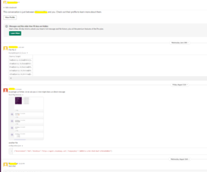 Directmessage Before