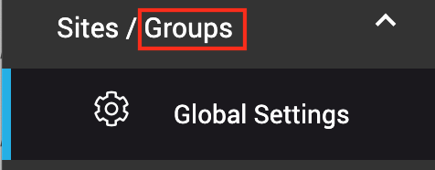 Groupsteams Global Settings