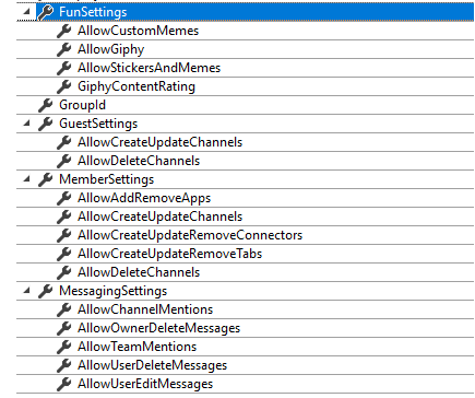 Ms Teams Settings Migrated