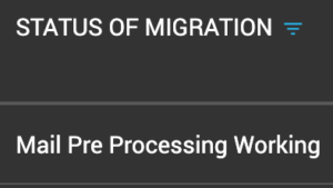 Pre Processing Working State