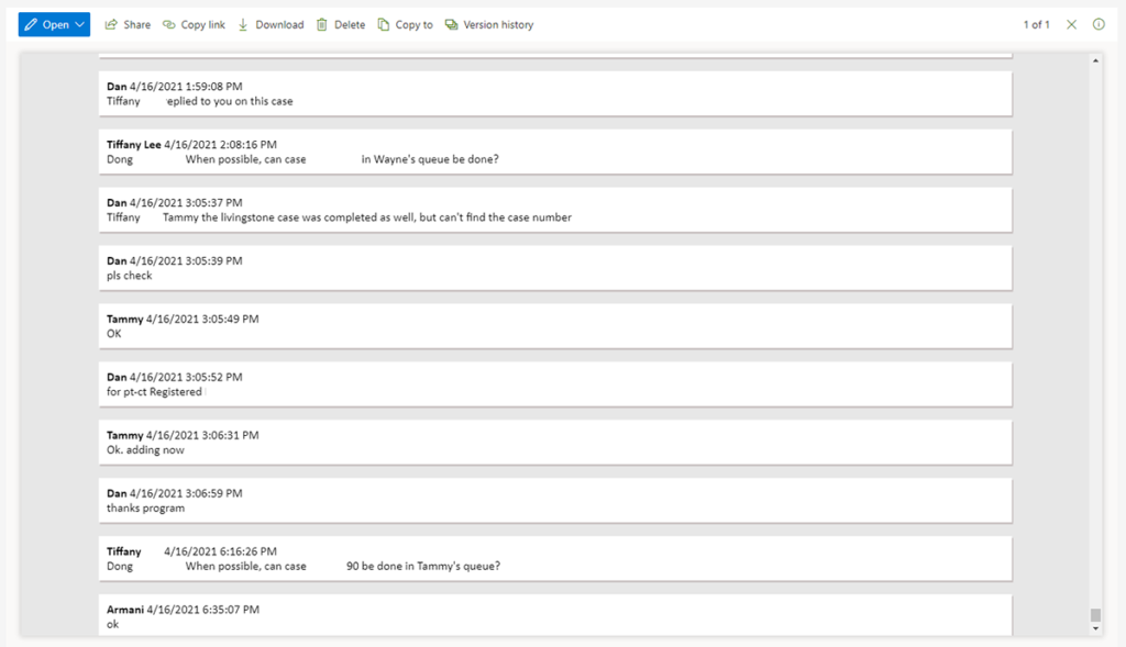 Teams Html Conversation Channel