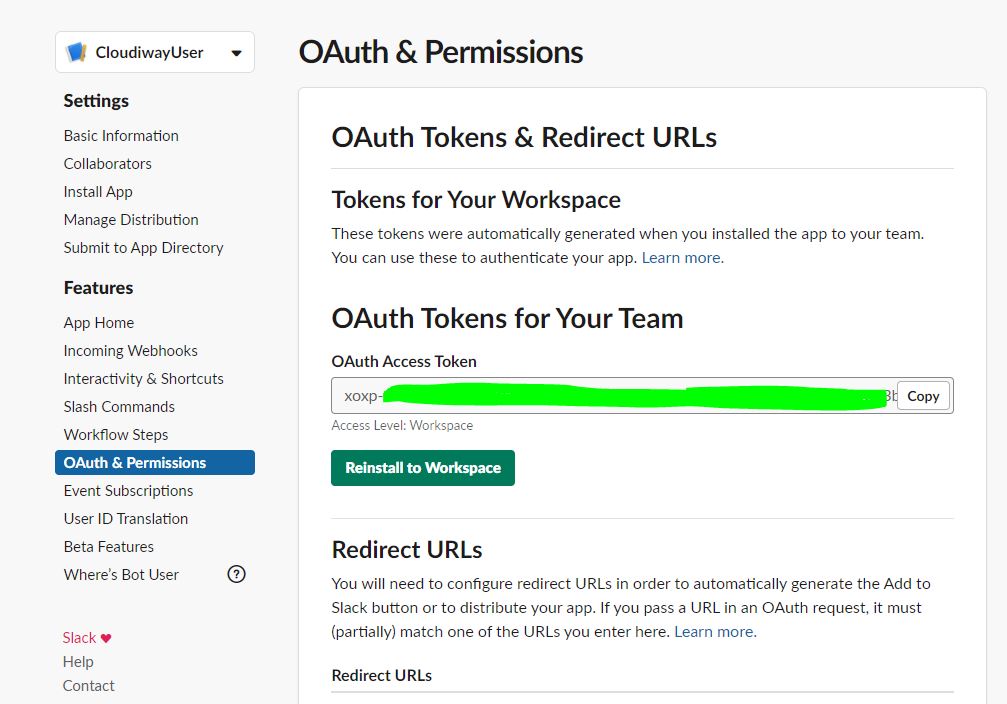 OAuth Access Token