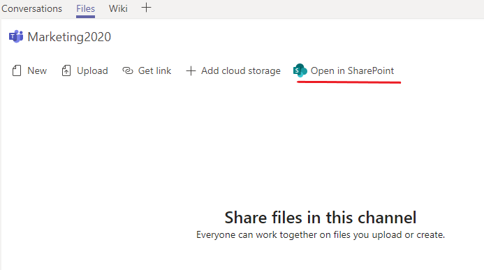 Teams Migration Files SharePoint